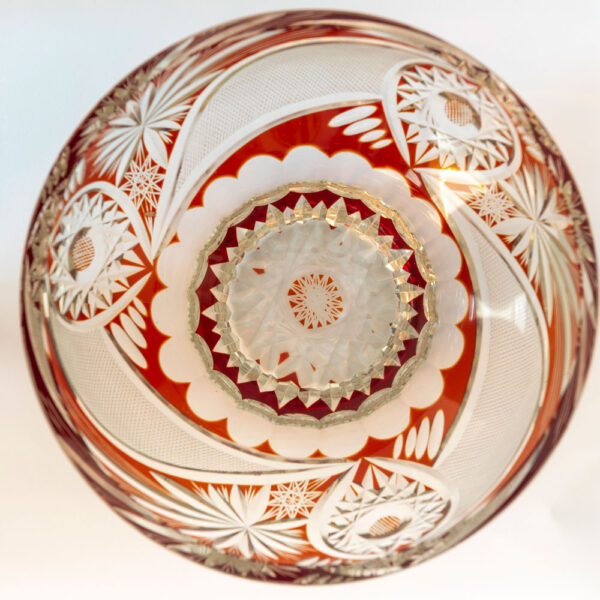 Cuenco de cristal Edo Kiriko - Imagen 2