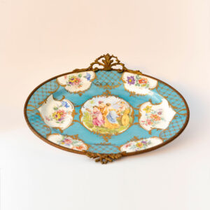 Fuente de colgar Limoge porcelana francesa