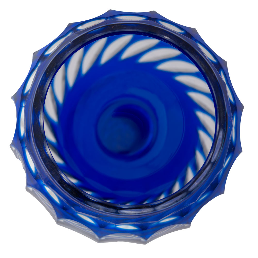 Copa de Vino de Cristal Azul - Imagen 2